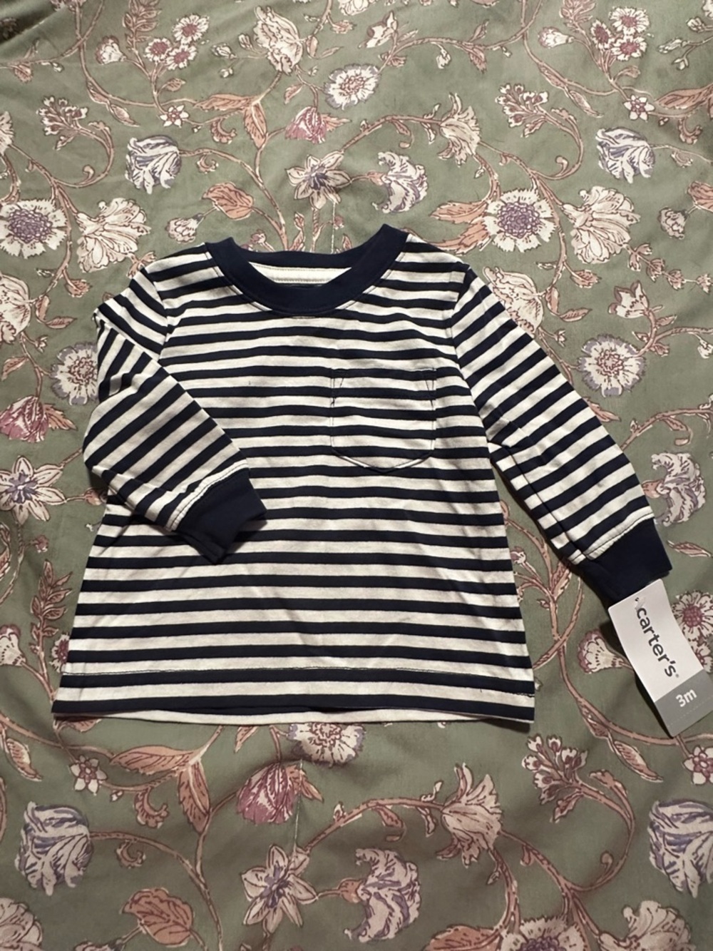Baby Long sleeve top 3M NWT